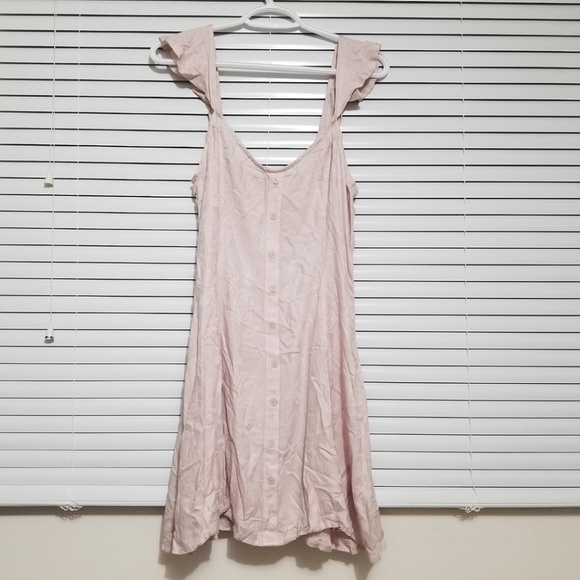 Love, fire flutter cap dress - Picture 2 of 5